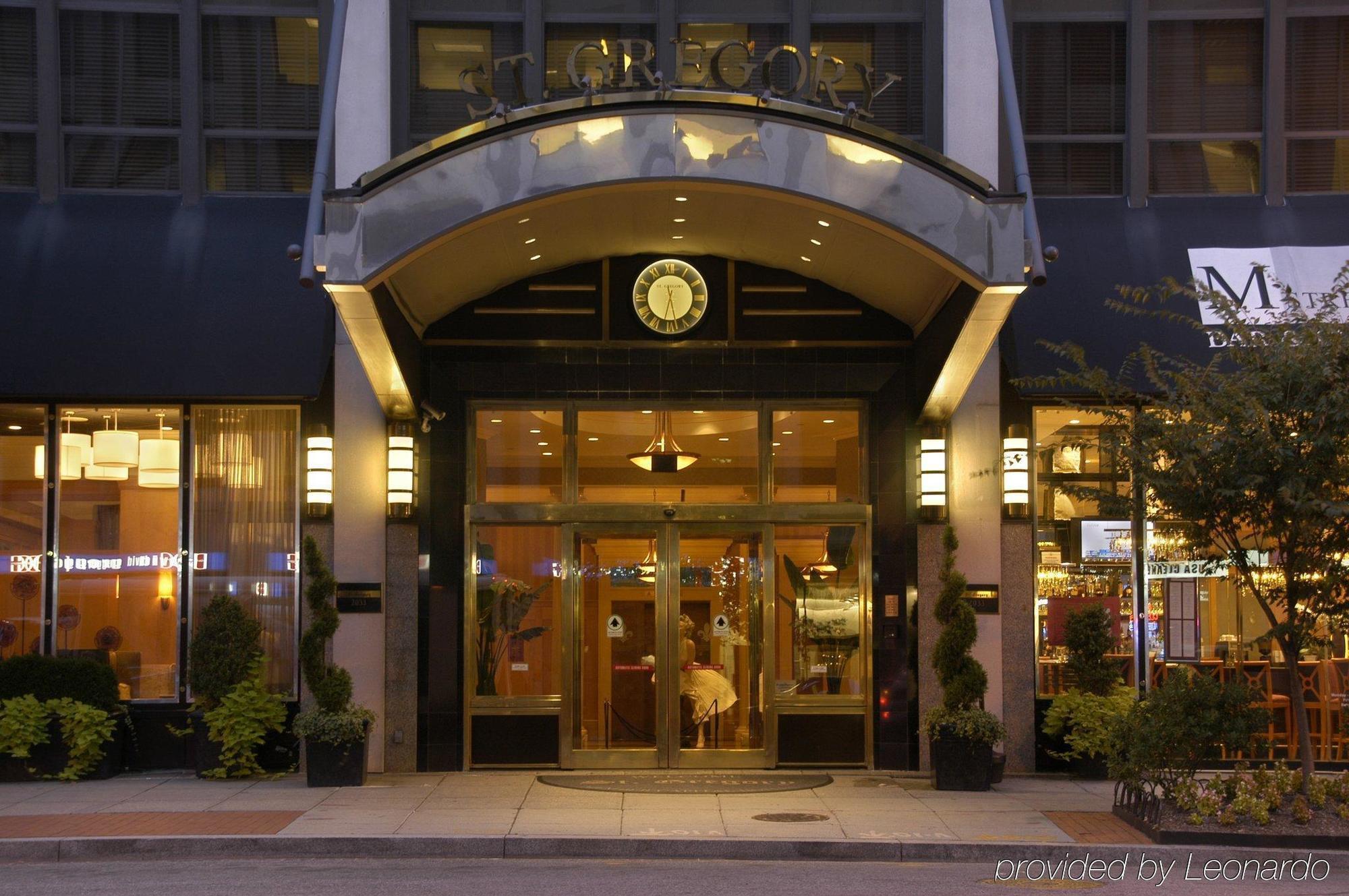 The St Gregory Hotel Dupont Circle Georgetown Washington Buitenkant foto